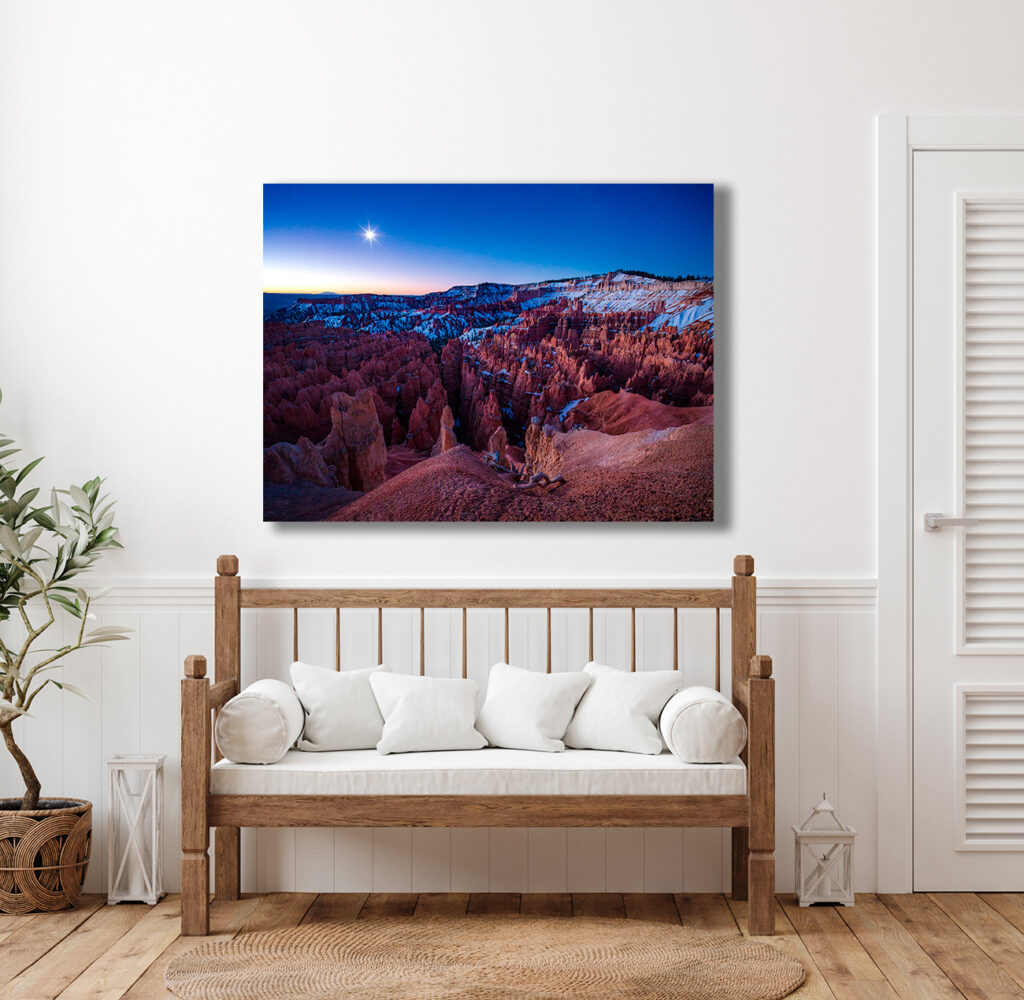 Archival canvas prints