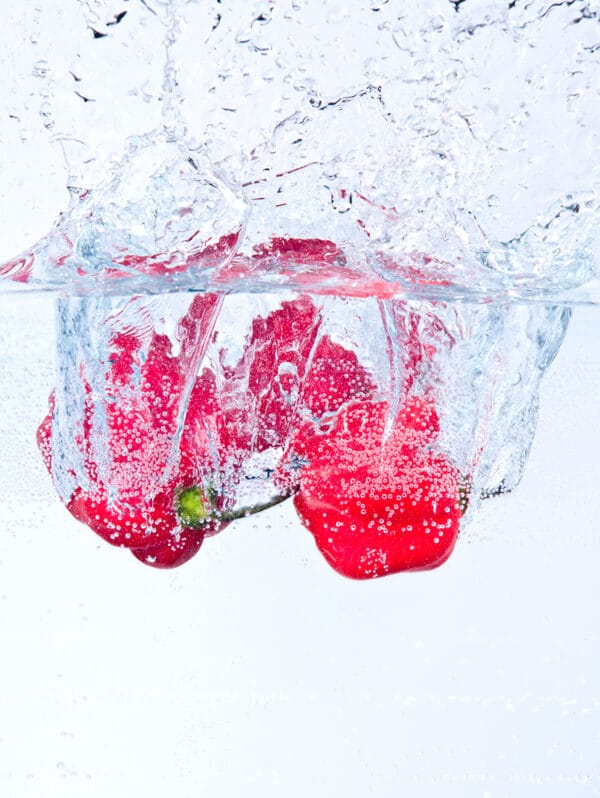 Splashes of Fruits LittleRedPeppers GD Whalen Photography